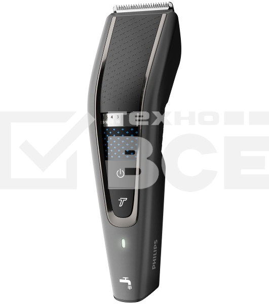 Моющаяся машинка для стрижки волос, series 5000, 28 установок длины (0,5–28 мм), Технология Trim-n-Flow PRO, 90 минут работы после 1 часа зарядки