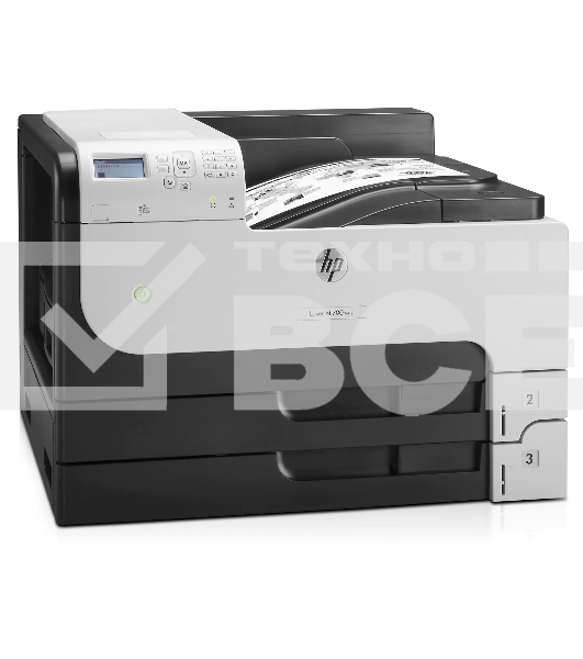 Принтер лазерный HP LaserJet Enterprise 700 M712dn (CF236A), A3, ч/б, печ. до 41 стр/мин. (А4) до 40 стр/мин. (А3), 1200 x 1200 dpi, USB, RJ-45, Air Print