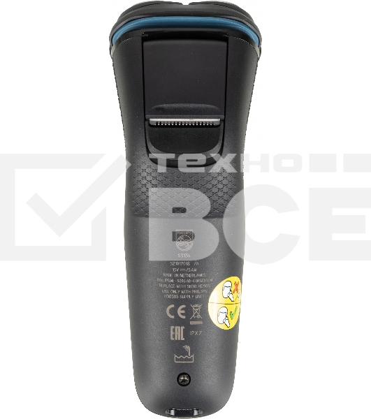 Бритва роторная Philips S3134/51 реж.эл.:3 питан.:аккум. черный