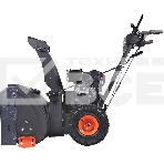 Снегоуборщик PATRIOT PS 707 E, Двигатель 7л.с до -25 °С; 212 сс; Стартер ручной / 220V; LED-фара, Панель c увеличенным диапазоном скоростей 6 вперед /2 назад; Ширина ковша  610мм +100(26