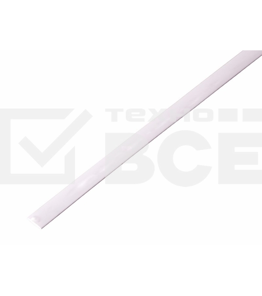 Трубка термоусаживаемая PROconnect ТУТ 5,0/2,5мм, белая, упаковка 50 шт. по 1м,