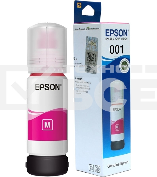 Чернила EPSON C13T00V398 пурпурный (65 мл) для L11050, L1110, L1210, L3101, L3110, L3156, L3210, L3215, L3216, L3250, L3256, L3258, L3260, L3550, L3556, L5290