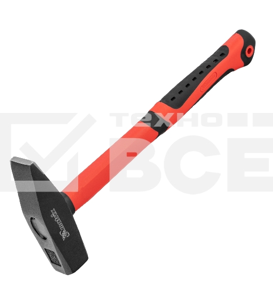 Молоток слесарный Matrix, 600 г, фибергласовая обрезиненная рукоятка