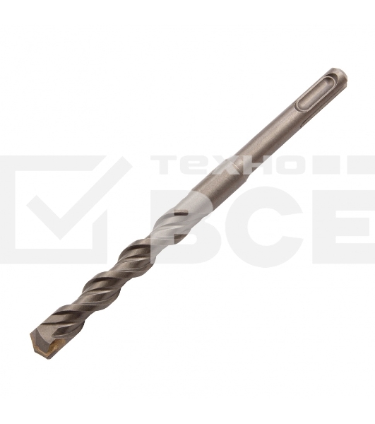Бур по бетону, двойная спираль, Cobalt W-tip, 14x160 мм, SDS PLUS Denzel