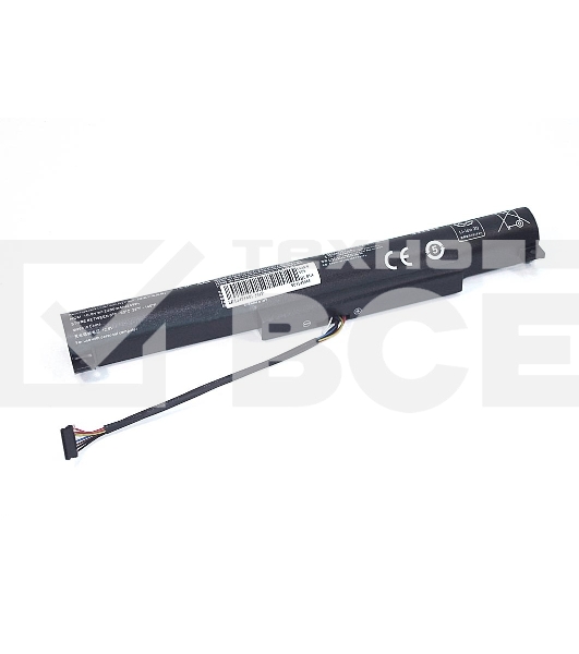 Аккумуляторная батарея для ноутбука Lenovo B50 (L14S3A01) 10.8V 2200mAh OEM черная