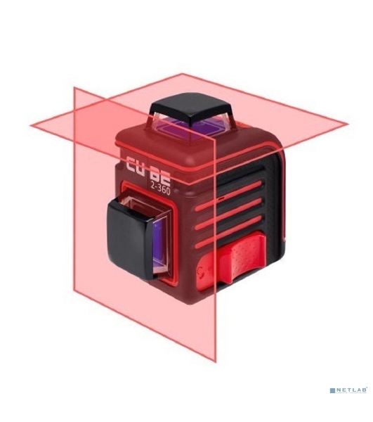 Уровень лазерный ADA Cube 2-360 Professional Edition  20(70)м ±3/10мм/м ±4° лазер2