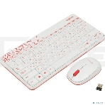 Клавиатура + мышь Logitech Wireless Combo MK 240 Nano White-red 920-008212, фото4