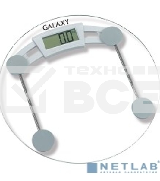 Весы Galaxy GL 4804 (макс.вес 180кг. ЖК дисплей с подсветкой,Цена деления 0,1кг.)
