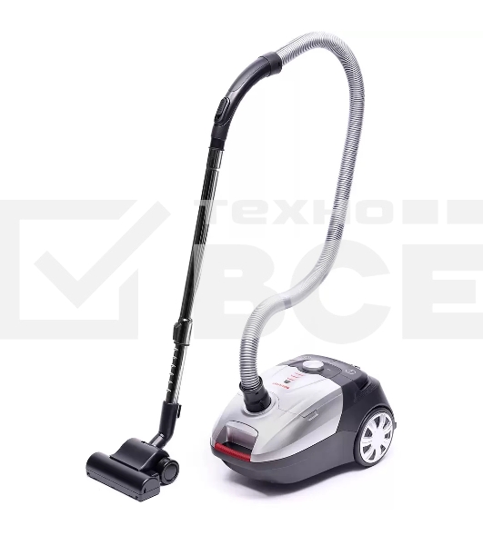 Пылесос Sharp ECJB19RS серебристый, 350/1900 Вт, уборка сухая, пылесборник мешок 2.3 л