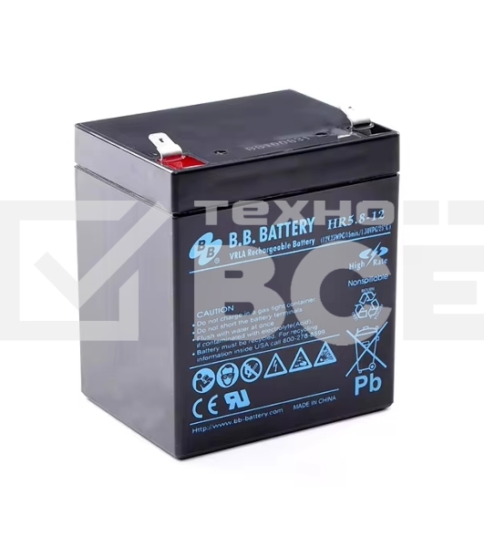 Аккумуляторная батарея В.В.Battery HR 5,8-12
