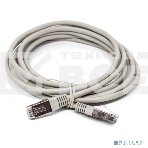 Кабель патч-корд, Filum FL-F5-3M F/UTP 5e cat. 3м, 26AWG(7x0.16 мм), омедненный алюминий (CCA), PVC, серый, фото 1