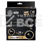 Кабель аудио-видео Cactus CS-HDMI.2-10 HDMI (m)/HDMI (m) 10м. Позолоченные контакты черный, фото2