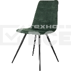Стул для дома Бюрократ CH-K1_4 комплект 4 шт зеленый Holland 30 металл черный на ножках (CH-K1_1/HL30_4), фото5