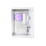 Корпус без блока питания PCCooler C3T700 ARGB WH, Midi-Tower, TG, 4x120мм ARGB, 1xUSB-A 3.0 + 1xUSB-A 2.0 + 1xUSB-C, ATX, mATX, mITX белый, фото12
