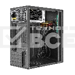 Компьютерный корпус Minitower ExeGate BAA-408U-UNS350 (mATX, БП UNS350 с вент. 12см, 2хUSB/1хUSB 3.0, HD Audio, черный), фото4