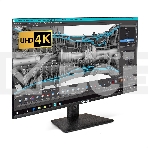 Монитор 31.5' ExeGate SmartView EF3200C IPS 3840x2160, 60 Гц, 5 мс, 16:9, 300 кд/м², HDMI 2.0, DP, 3.5 Jack, USB Hub, динамики (2x3 Вт), HDR10, FreeSync, черный, фото16