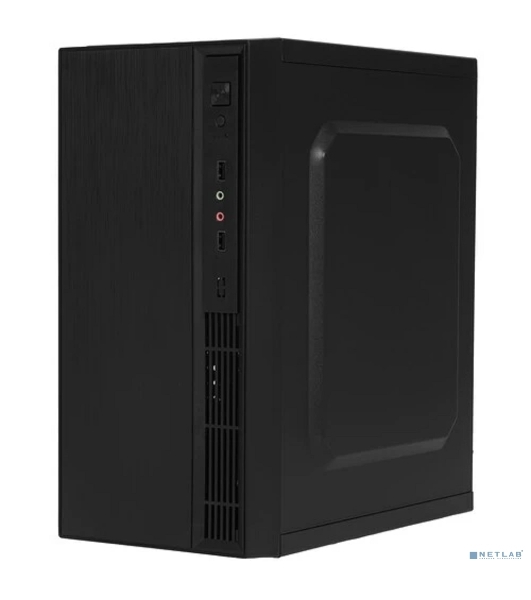 Компьютерный корпус Accord ENTRY ACC-241 черный без БП mATX 2xUSB 2.0 audio