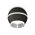 Светильник Ambrella Light XS1102011 SBK/PSL черный песок/серебро полированное MR16 GU5.3 LED 3W 4200K (C1102, N7032), фото4