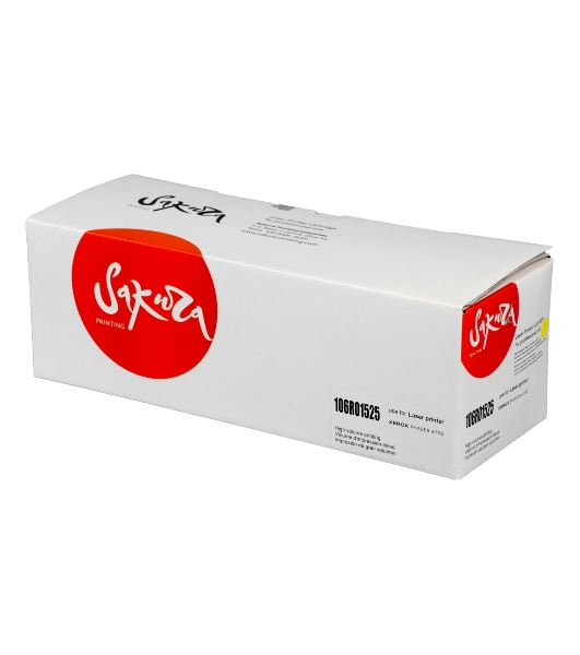 Картридж лазерный Sakura 106R01525 для Xerox Phaser 6700, желтый, 12 000 к.