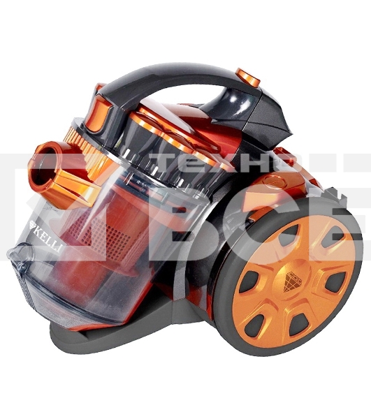 Пылесос Kelli KL-8005 Мощность 2400 Вт, мощность всасывания 420 Вт, Тип пылесборника: циклонный фильтр 2,5 литра, 5-ти ступенчатая система фильтрации, металлическая телескопическая трубка, 1 год гарантии, длина сетевого шнура 5 м, индикатор заполнения, ре