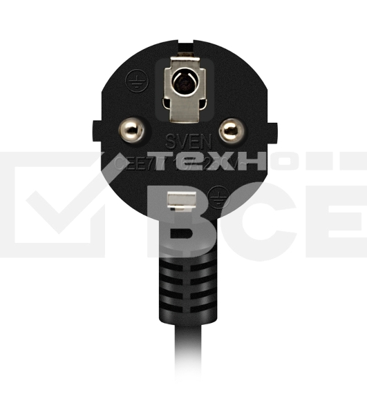 Фильтр SVEN SF-05LU 3.0 м (5 евро розеток,2*USB(2,4А)) черный, цветная коробка Surge protector SVEN SF-05LU 3.0 м (5 евро розеток,2*USB(2,4А)) черный, цветная коробка
