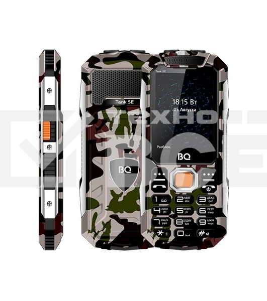 Мобильный телефон BQ-2432 Tank SE Камуфляж