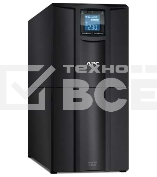Источник бесперебойного питания APC Smart-UPS C SMC3000I 2100Вт 3000ВА черный