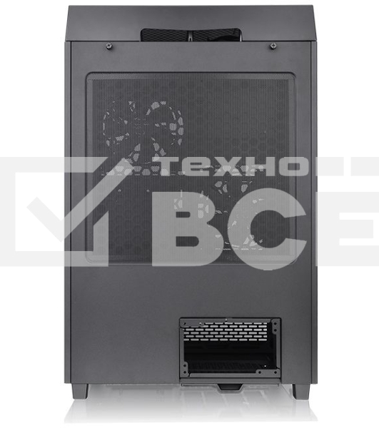 Компьютерный корпус Thermaltake The Tower 500 черный без БП ATX 1x120mm 3x140mm 4xUSB3.0 2xUSB3.1 audio bott PSU