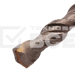 Бур по бетону, двойная спираль, Cobalt W-tip, 14x160 мм, SDS PLUS Denzel, фото2