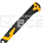 Молоток строительный Denzel 450 г, цельнокованый, боек с магнитом, двухкомп. обрезин. рук-ка, фото12