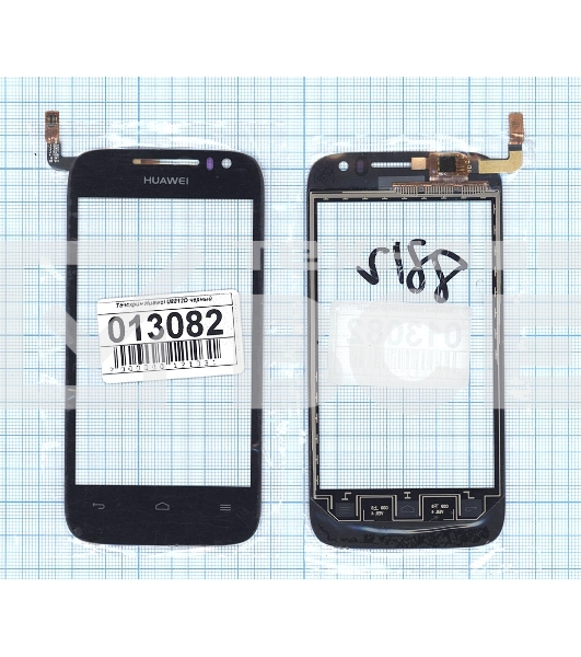 Сенсорное стекло (тачскрин) для Huawei Ascend G302D, черное