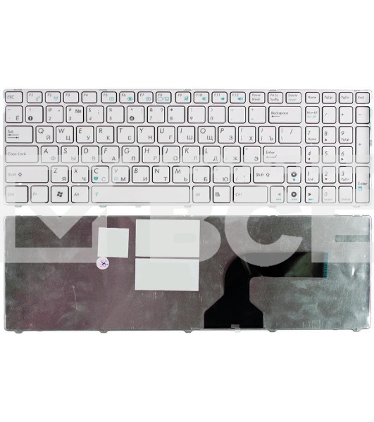 Клавиатура для ноутбука Asus K52 белый