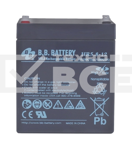Аккумуляторная батарея В.В.Battery HR 5,8-12