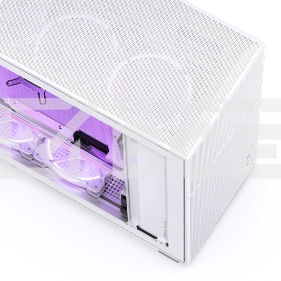 Корпус без блока питания Case JONSBO D41 MESH, Midi-Tower, TG, no fan, 1xUSB-A 3.2 + 1xUSB-C 3.2, ATX, mATX White