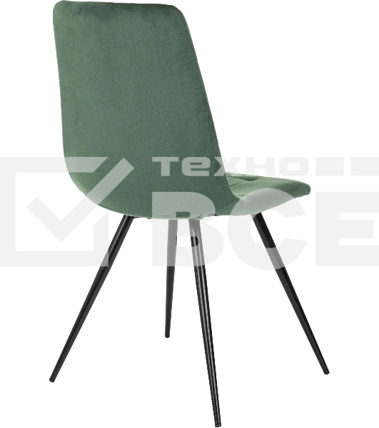 Стул для дома Бюрократ CH-K1_4 комплект 4 шт зеленый Holland 30 металл черный на ножках (CH-K1_1/HL30_4)