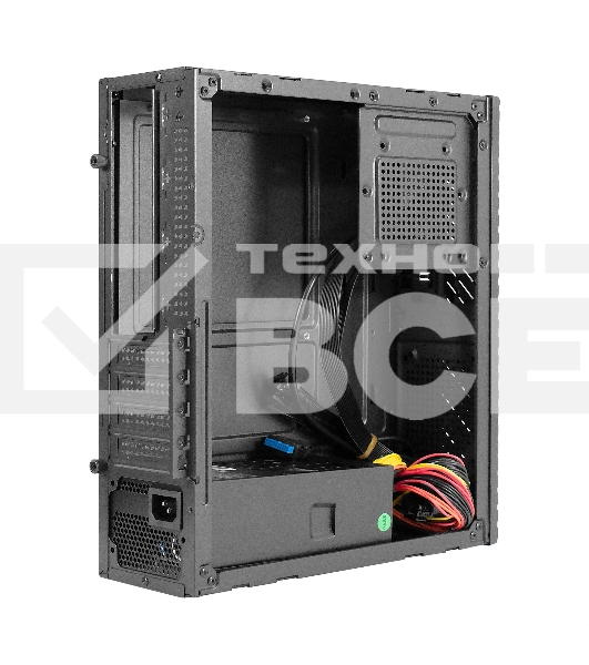 Компьютерный корпус Desktop ExeGate MI-302U-450 (mATX/mini-ITX, TPS450 8см, 1хUSB+1хUSB 3.0, HD аудио, черный)