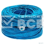Кабель витая пара Cabeus, LSZH (нг(A)-HFLTx), U/UTP, кат. 5е, проводник Ø 0,5мм, 305м, коробка, тип прокладки: внутри зданий, цвет: синий, фото3