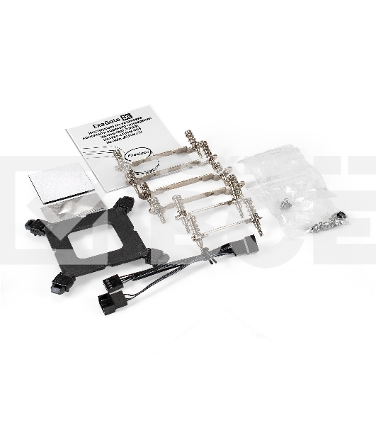 Система водяного охлаждения ExeGate BlackWater-360.PWM.RGb черный, 120 мм, алюминий/медь, 2000 об/мин, 37 дБ, 4 pin, 280 Вт