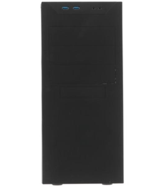 Компьютерный корпус MidiTower Powerman BA833 черный (без блока питания)