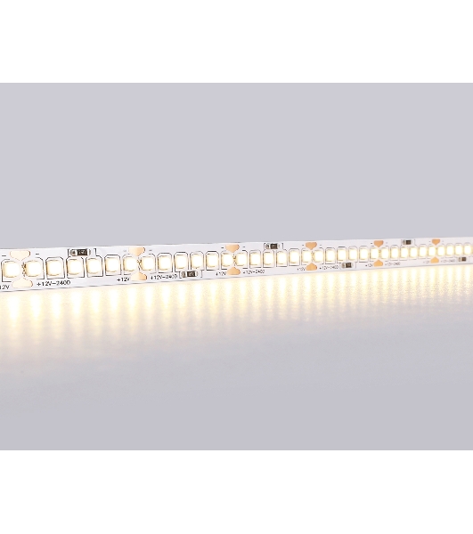 Светодиодная лента Ambrella light GS1501 2835 240Led/ 19.2W m/ 12V IP20 3000K/ 5000*10*1.2mm (2 конт.)