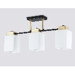 Светильник Ambrella light TR303046/3 BK/GD черный/золото E27/3 max 60W 540*100*270, фото5