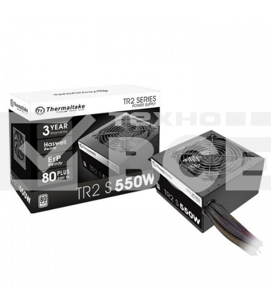 Блок питания Thermaltake TR2 S (PS-TRS-0550NPCWEU-2), 550Вт, 80 PLUS, 120мм, черный