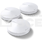 Маршрутизатор TP-Link TP-Link DECO M5(3-PACK) AC1300 Домашняя Wi-Fi система, чипсет Qualcomm, два диапазона (Dual-Band), поддержка стандартов 802.11ac/a/b/g/n, 717 МГц четырехъядерный процессор, Bluetooth 4.2, 2 гигабитных порта Ethernet, 1 порт USB Type-, фото 1
