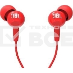 Наушники JBL Гарнитура C100si красный, фото14
