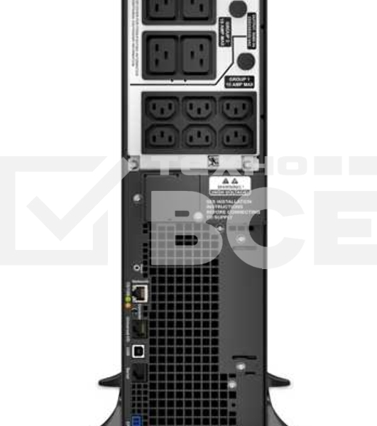 Источник бесперебойного питания APC Smart-UPS SRT SRT5KXLI 4500Вт 5000ВА черный