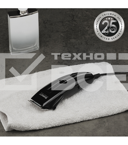 Машинка для стрижки волос Scarlett SC-HC63C11 (Silver Line)Мощность, Вт: 15; Насадки: 4 съемных гребня на 3, 6, 9, 12 мм; Питание: Сеть; Материал лезвия: нержавеющая сталь; Длина стрижки, мм: 3-12; Щетка для чистки машинки: Да; Масленка для машинки: Да; У