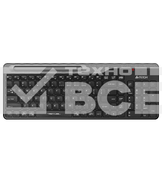 Клавиатура A4Tech Fstyler FBK25 беспроводная, USB, Bluetooth/Радиоканал, черный/серый