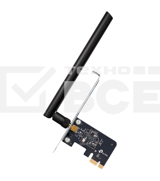 Двухдиапазонный Wi-Fi адаптер TP-Link Archer T2E AC600 PCI Express