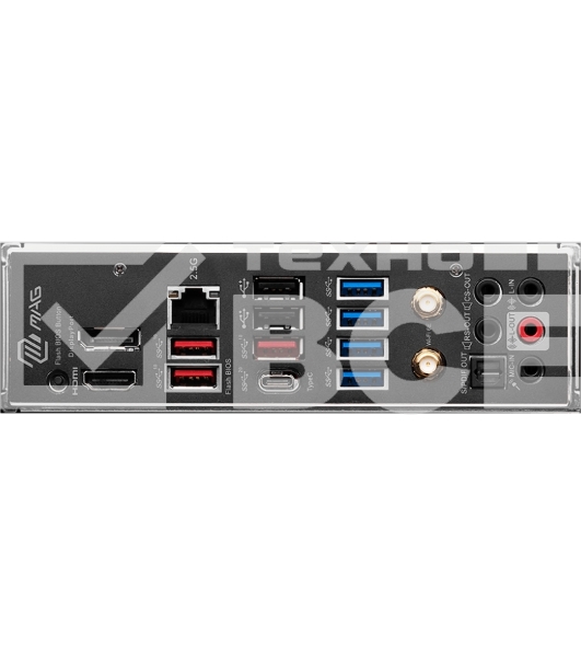 Материнская плата MSI MAG B650 TOMAHAWK WIFI, AM5, AMD B650, 4xDDR5, 6xSATA, 3xM.2, 1xPCI-E 4.0 x16, 1xPCI-E 4.0 x2, 1xHDMI, 1xDisplayPort, 1xUSB Type-C, 1x2.5Gb LAN, 2xUSB-A 2.0, 3xUSB-A 3.2 Gen 1, 3xUSB-A 3.2 Gen 2, 5x3.5 мм, 7.1, Standard-ATX