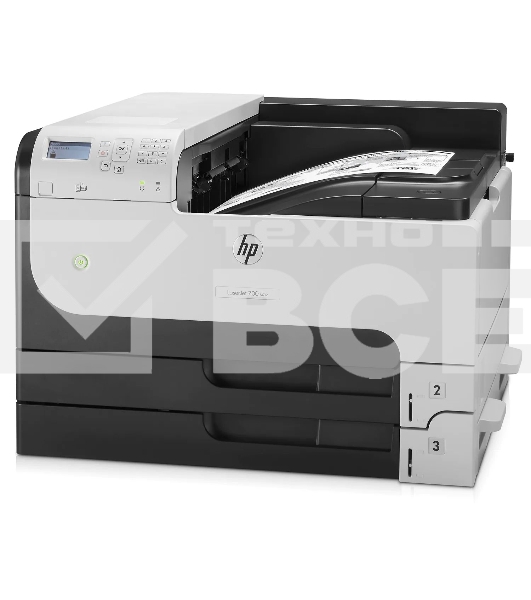Принтер лазерный HP LaserJet Enterprise 700 M712dn (CF236A), A3, ч/б, печ. до 41 стр/мин. (А4) до 40 стр/мин. (А3), 1200 x 1200 dpi, USB, RJ-45, Air Print